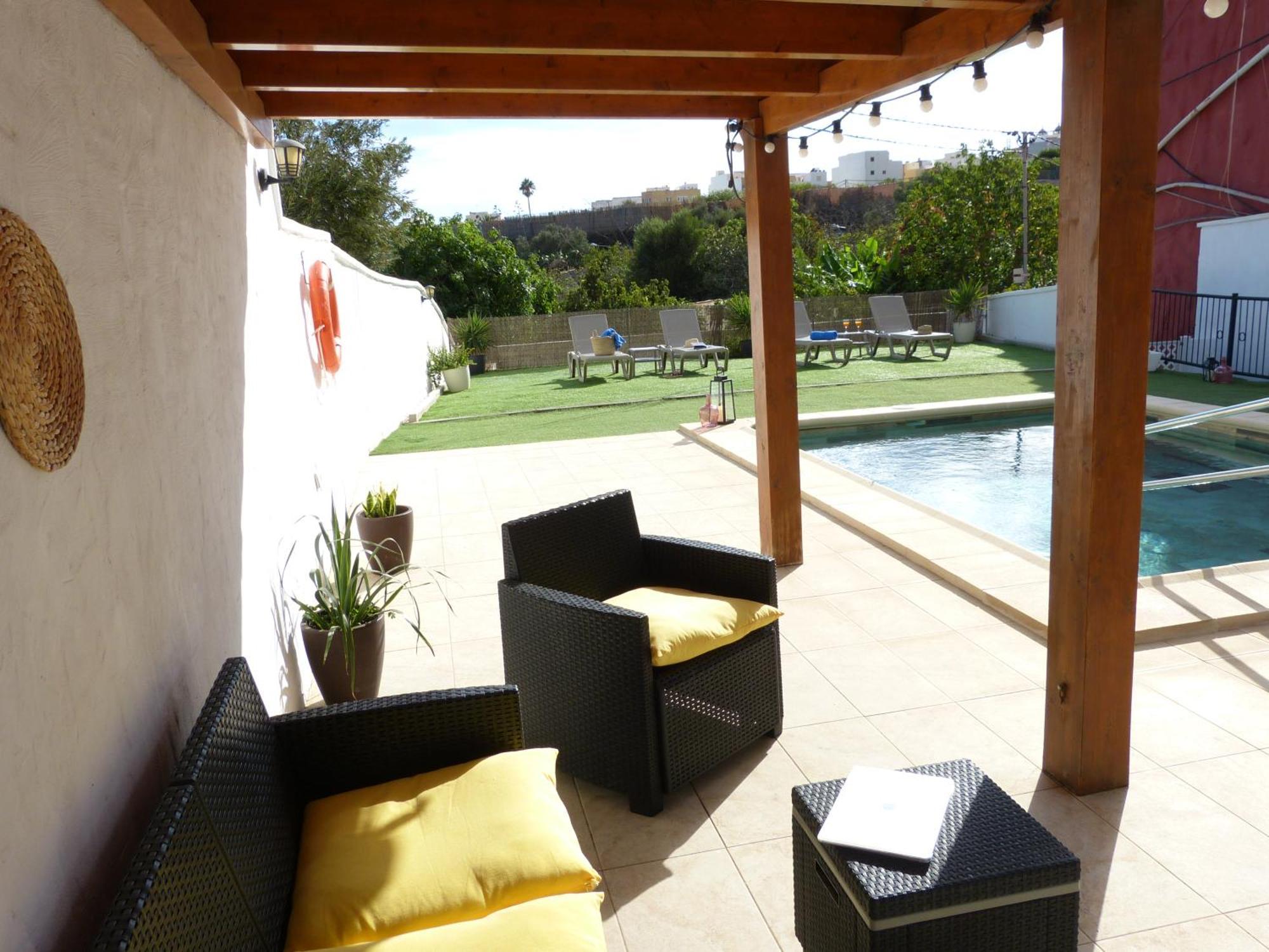 Villa Alto Arena Piscina Privada Climatizada Инхенио Экстерьер фото